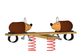 Doppelfederwipper Igel