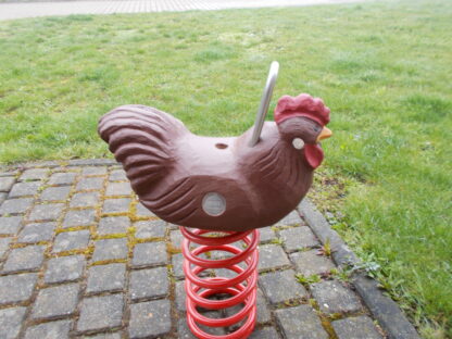 Federwippe Huhn – Bild 3
