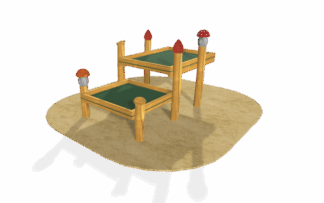 Sandspieltisch  ‚Wald BF‘