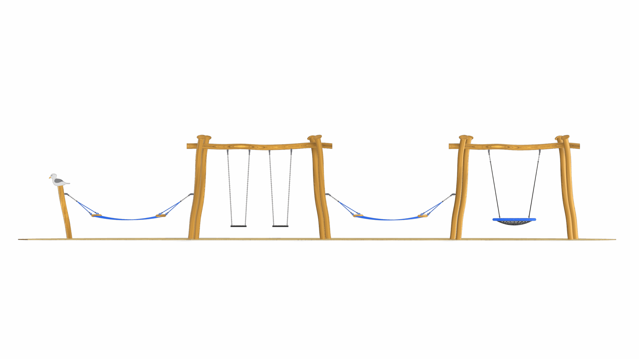 Schaukelkombination 5-fach ‚Wiesmoor‘ 1 Schaukelkombination 5-fach ‚Wiesmoor‘